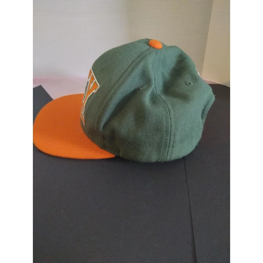 OBEY World Wide Propaganda Snapback Hat Orange&Green